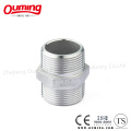 Stainless Steel Male Screw Thread Hexagon Nipple